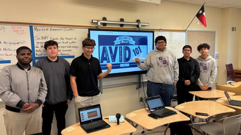 Students in classroom
